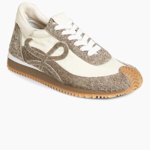 Loewe Women's Flow Brushed Suede Runner Sneakers